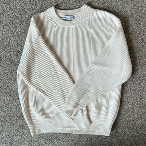 Cream Zara Sweater